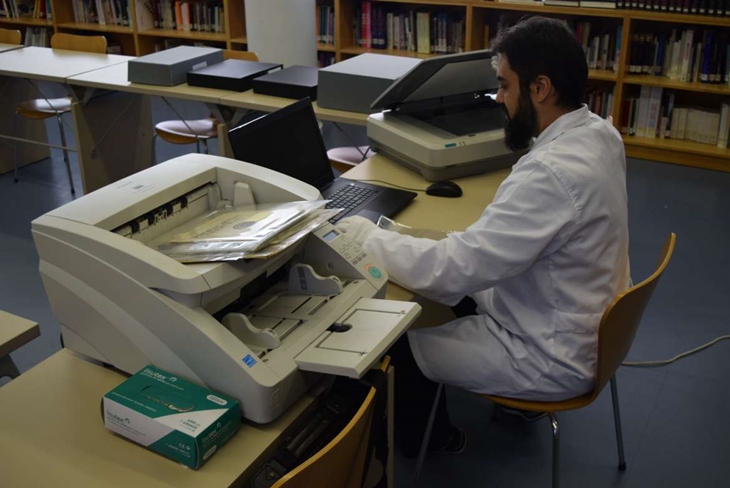 UEx y MEIAC ultiman la digitalización del archivo del pintor Timoteo Pérez Rubio