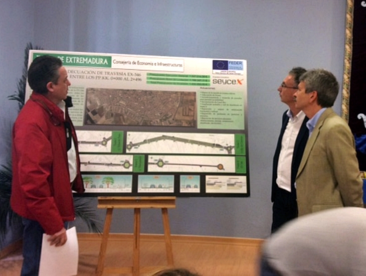 Las obras de la EX-346 a su paso por Don Benito comenzarán en enero