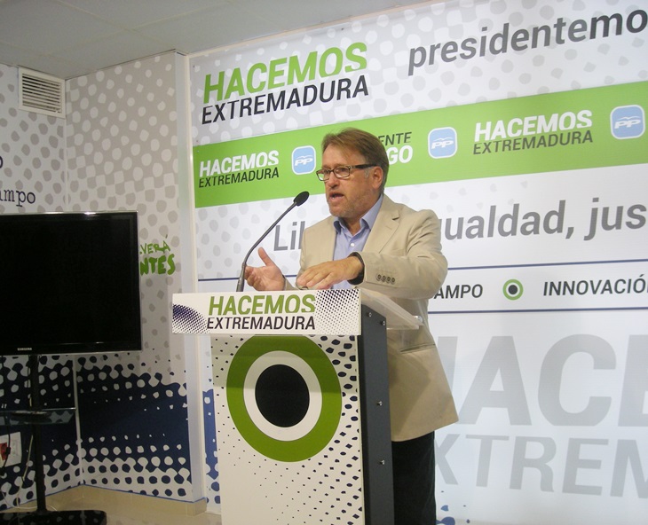 PP: “La Junta utiliza el Pacto por el Ferrocarril con fines electoralistas”