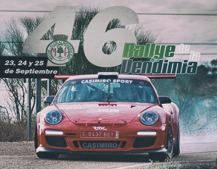 70 vehículos tomarán la salida del 46º Rally de la Vendimia