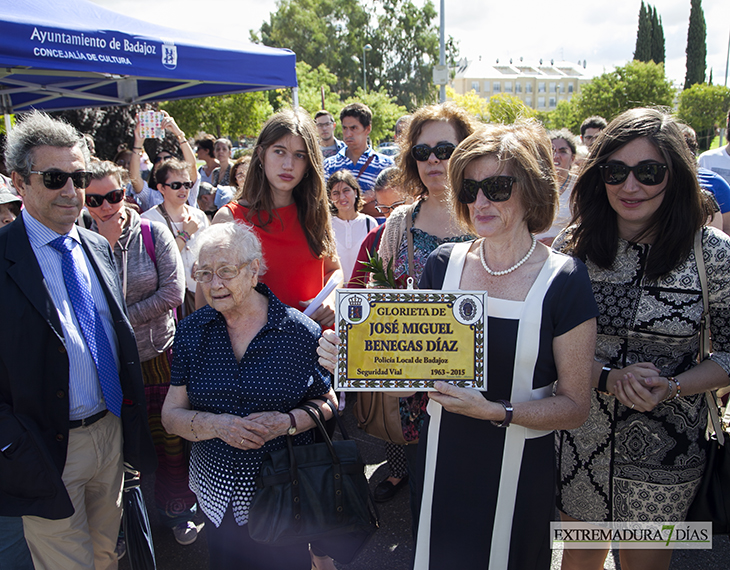 José Miguel Benegas ya cuenta con rotonda en su honor en Badajoz