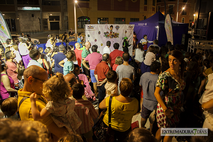 Así disfrutaron los más peques de La Noche en Blanco