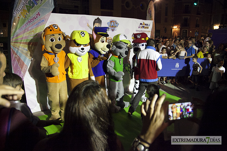 Así disfrutaron los más peques de La Noche en Blanco