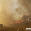 Un incendio de grandes dimensiones afecta a Badajoz desde Portugal