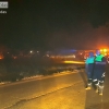 Situación actual del incendio en la Frontera de Caya (Badajoz)