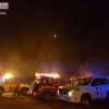 Situación actual del incendio en la Frontera de Caya (Badajoz)