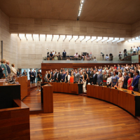 La Asamblea acoge el acto institucional del Día de Extremadura