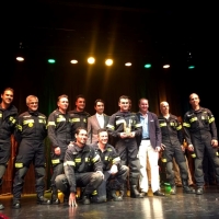 Puebla de la Calzada premia al Parque de Bomberos del CPEI