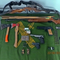 Detenido un vecino de Campanario por tenencia ilícita de armas