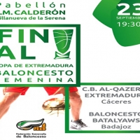 CB Al-Qázeres y Baloncesto Batalyaws, finalistas de la Copa de Extremadura femenina