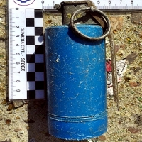 Guardia Civil desactiva una granada de mano localizada en una fábrica de vidrios