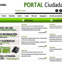 Los extremeños ya pueden solicitar información a la Junta vía on-line