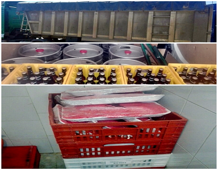 Once vehículos denunciados en la campaña de control de mercancías