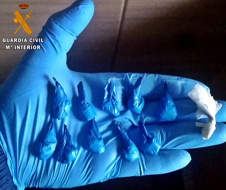 Detenido con cocaína preparada para su venta en las fiestas de Fuente del Maestre