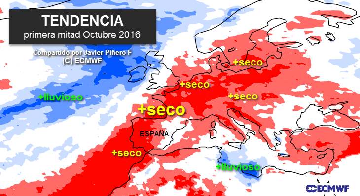 La lluvia no llega: malas previsiones para España al comienzo de octubre