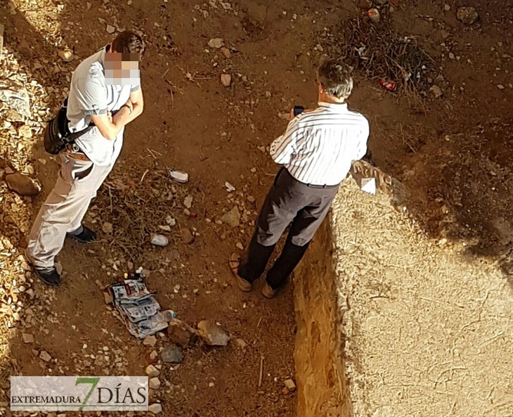 La Policía investiga la aparición de unos restos óseos en Badajoz