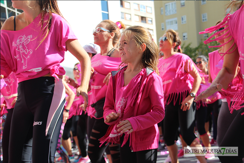 Imágenes de la Masterclass de zumba contra el cáncer