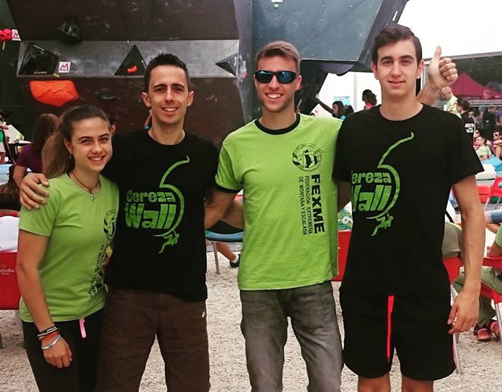 El extremeño Javi Cano continúa imparable en la Copa de España boulder