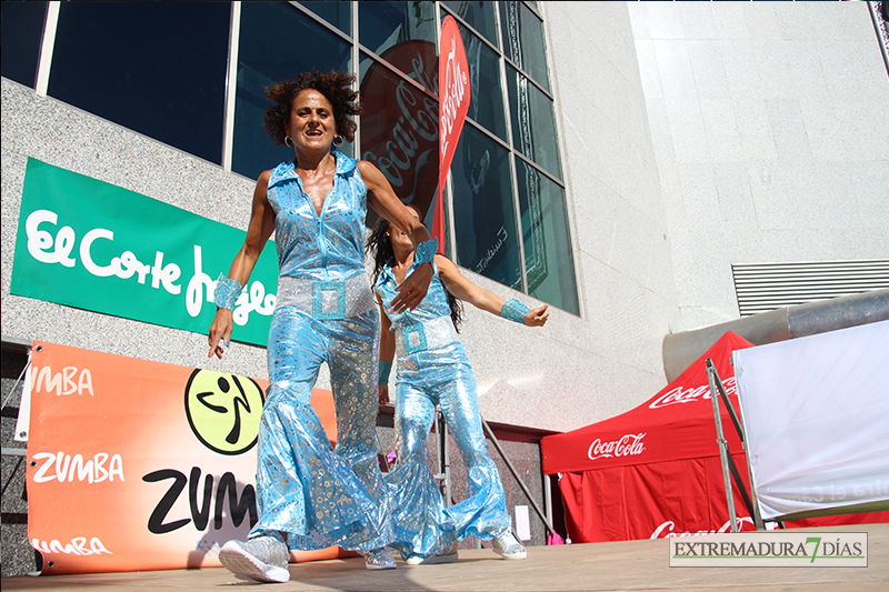 Imágenes de la Masterclass de zumba contra el cáncer