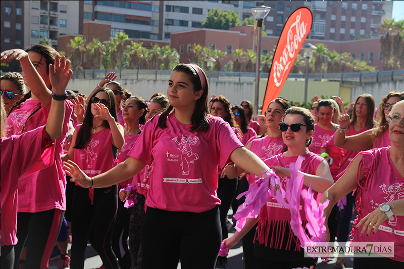 Imágenes de la Masterclass de zumba contra el cáncer