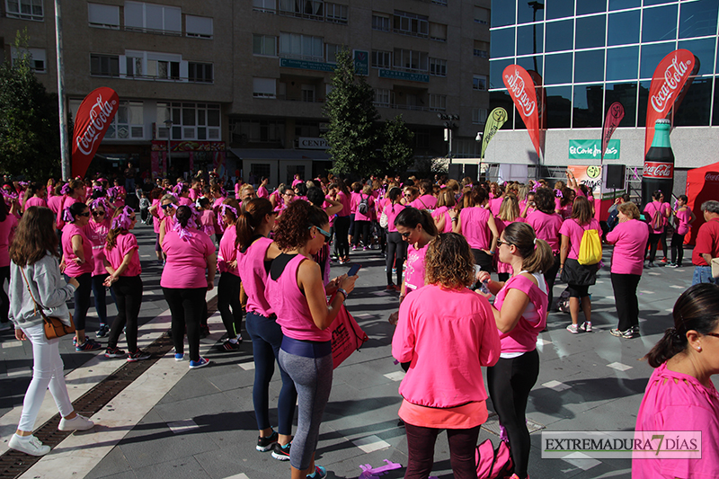 Imágenes de la Masterclass de zumba contra el cáncer