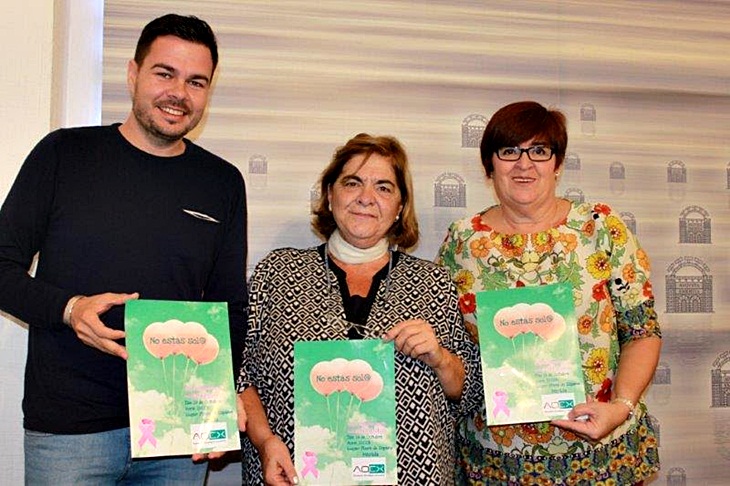 Mérida prepara las actividades para el Día contra el Cáncer de mama