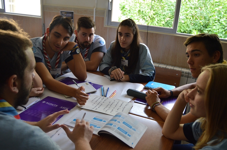 Un centenar de scouts trasladan sus propuestas en materia de Juventud