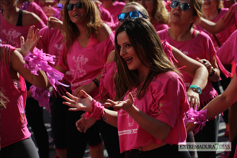 Imágenes de la Masterclass de zumba contra el cáncer