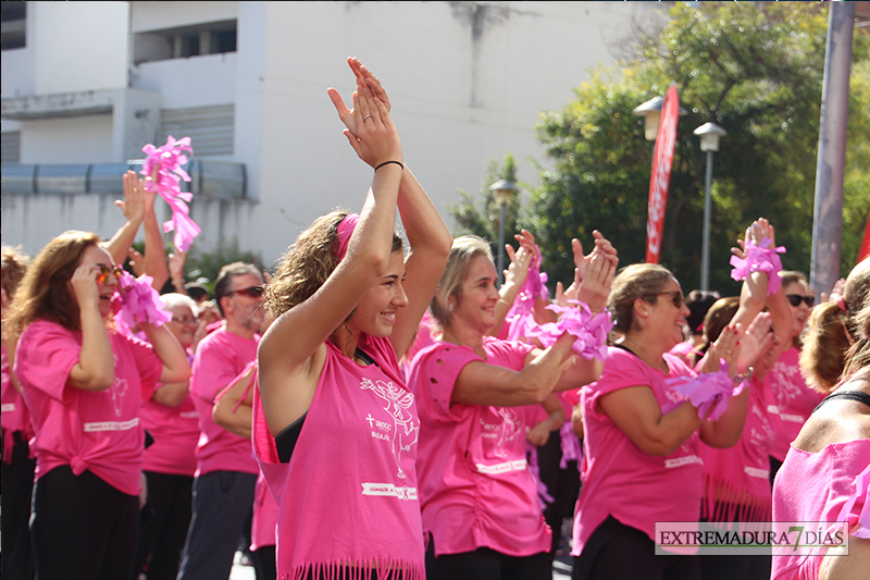 Imágenes de la Masterclass de zumba contra el cáncer