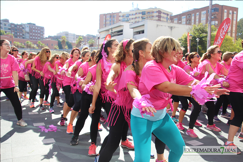 Imágenes de la Masterclass de zumba contra el cáncer