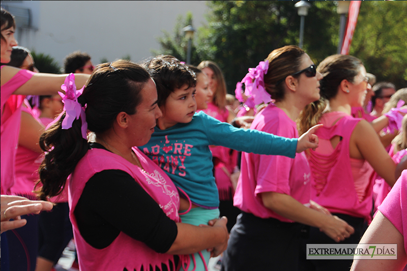 Imágenes de la Masterclass de zumba contra el cáncer