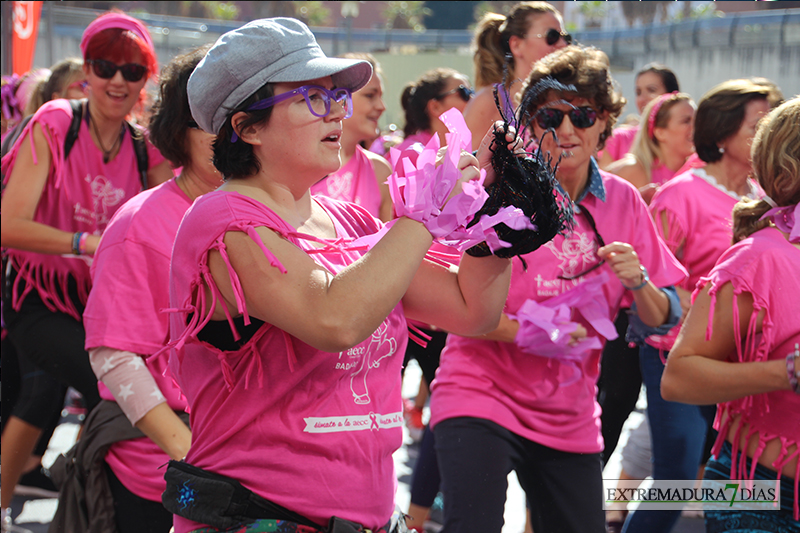 Imágenes de la Masterclass de zumba contra el cáncer