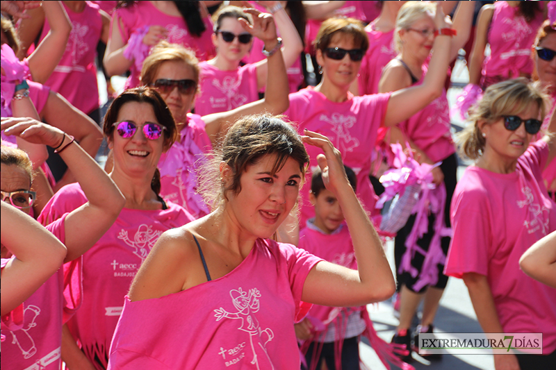 Imágenes de la Masterclass de zumba contra el cáncer