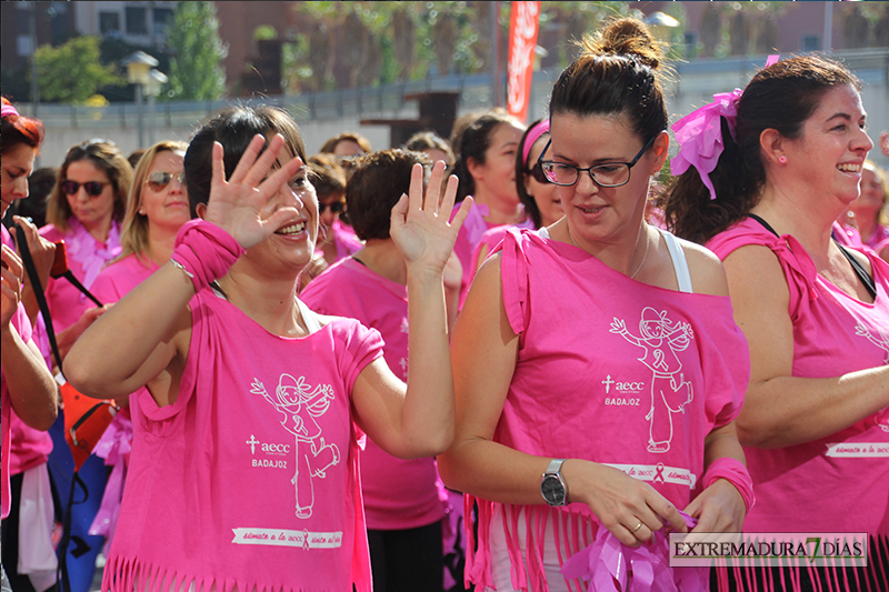 Imágenes de la Masterclass de zumba contra el cáncer