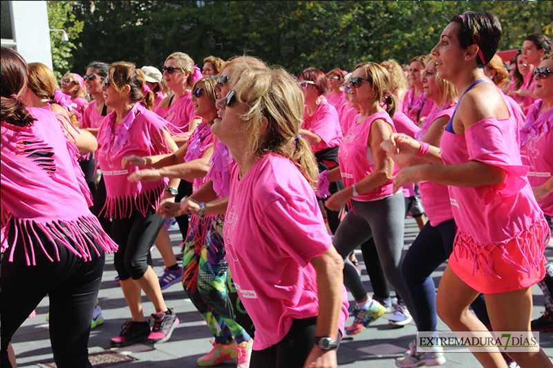 Imágenes de la Masterclass de zumba contra el cáncer