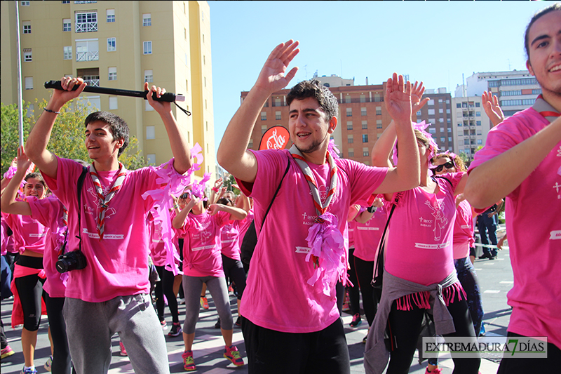 Imágenes de la Masterclass de zumba contra el cáncer