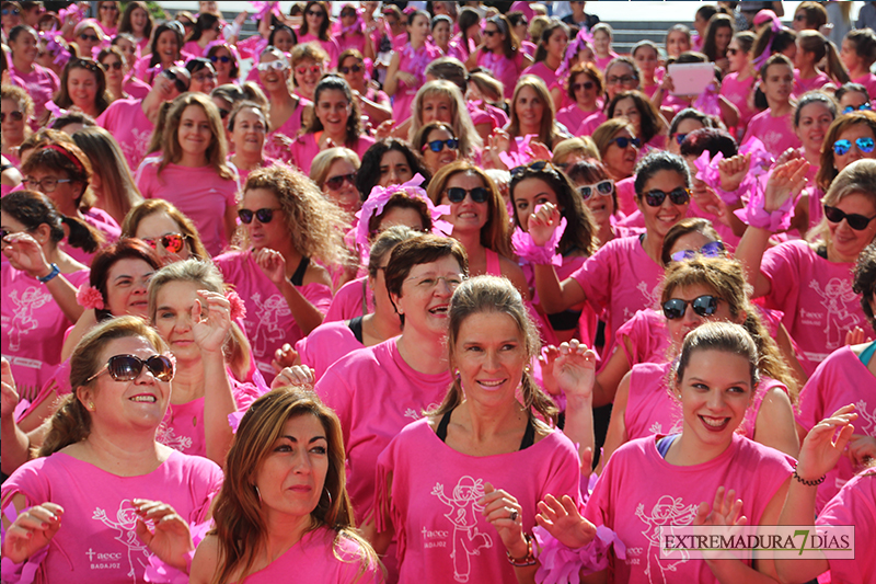 Imágenes de la Masterclass de zumba contra el cáncer