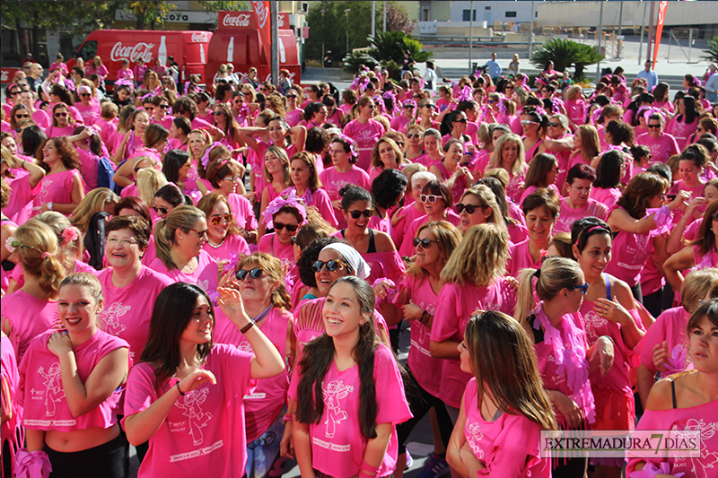 Imágenes de la Masterclass de zumba contra el cáncer