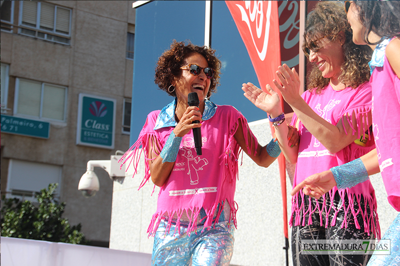 Imágenes de la Masterclass de zumba contra el cáncer