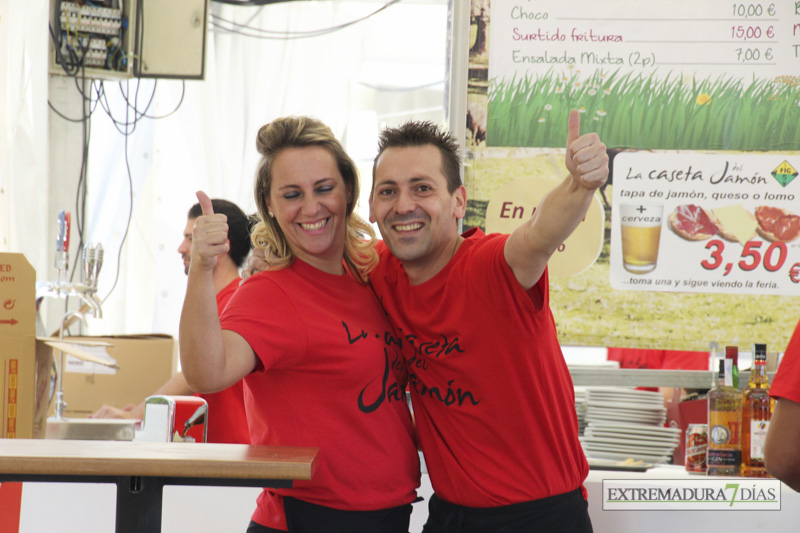 Imágenes del ambiente en la Feria de Zafra 2016