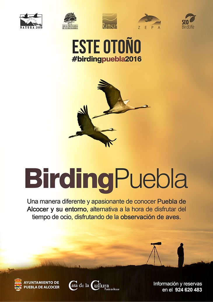 Turismo ornitológico en la Siberia Extremeña