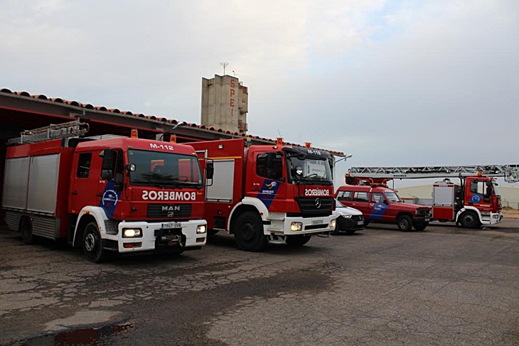El parque de bomberos de Mérida celebra la Semana de Prevención de Incendios