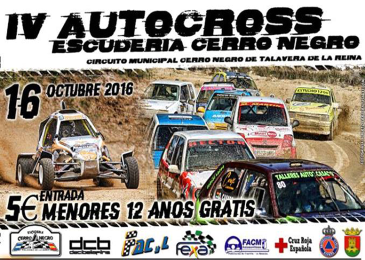 13 extremeños participarán en el IV Autocross Escudería Cerro Negro