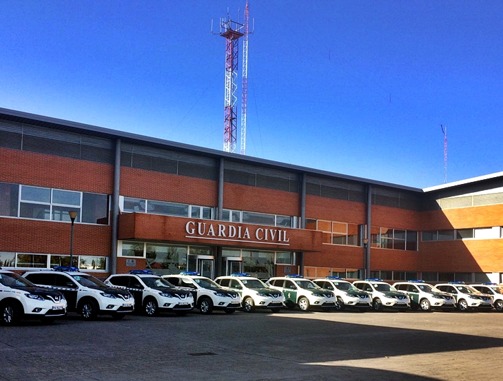 La Guardia Civil de Cáceres amplía su flota de vehículos