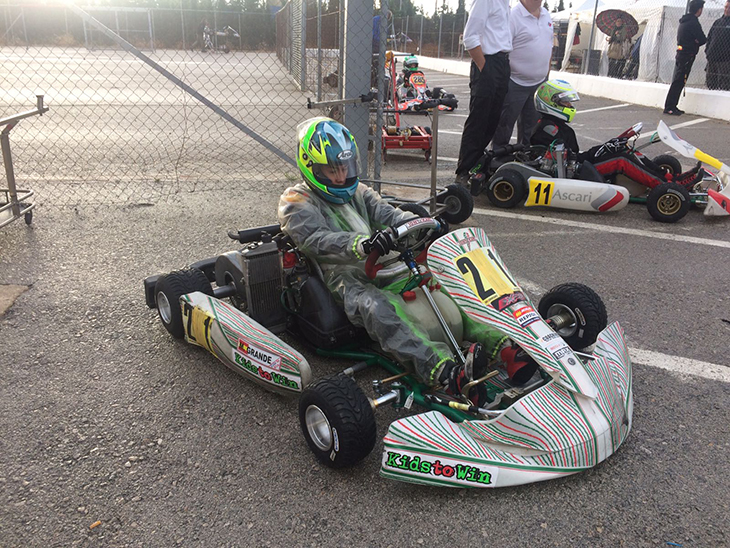 El extremeño Miguel Grande gana el Campeonato de Andalucía de Karting