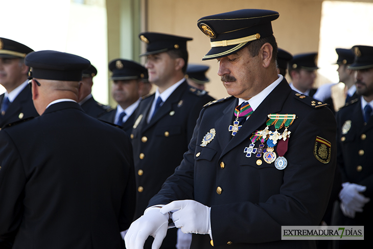 Imágenes del Día de la Policía Nacional celebrado en Badajoz