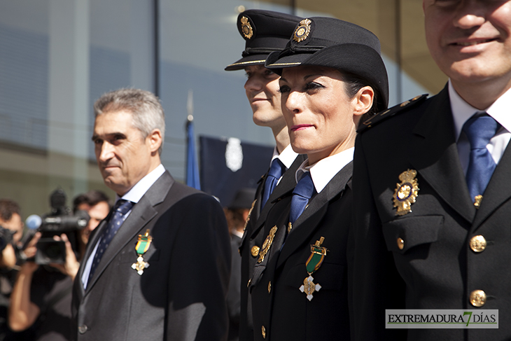 Imágenes del Día de la Policía Nacional celebrado en Badajoz