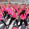 Imágenes de la Masterclass de zumba contra el cáncer