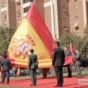 Badajoz celebra el izado de bandera con motivo de la Fiesta Nacional