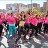 Imágenes de la Masterclass de zumba contra el cáncer